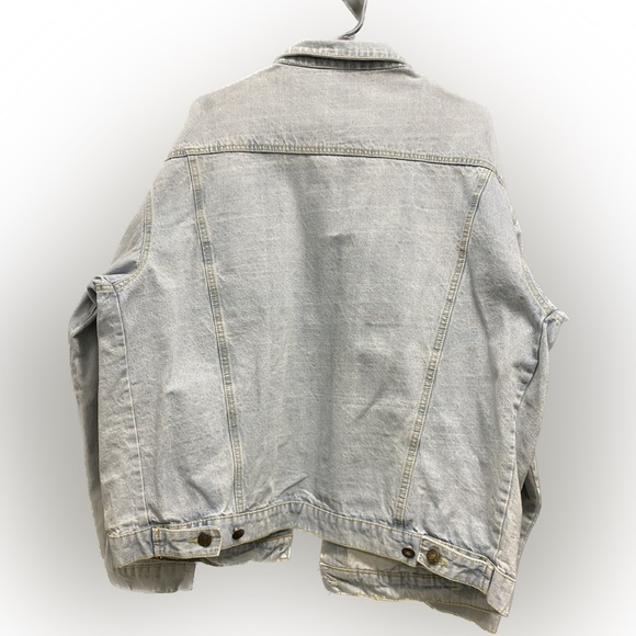 Washed denim jacket - Picture 2 of 7